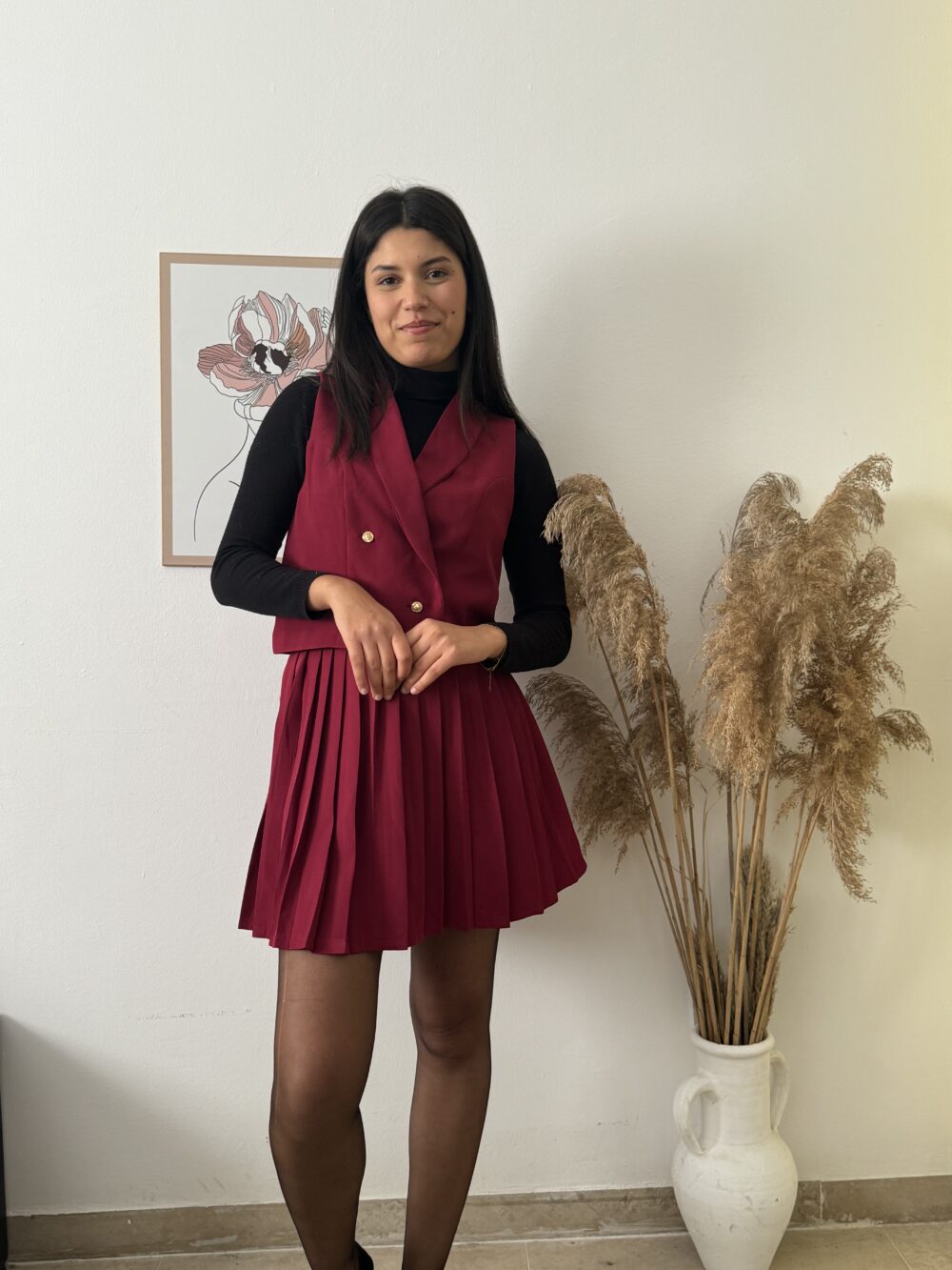 Jacket et jupe plissé – Image 7