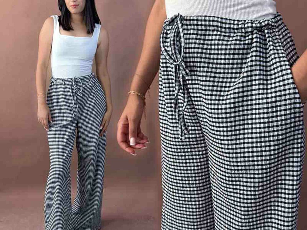 Pantalon carreau